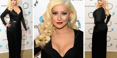 Christina Aguilera feiert ihre Kurven
