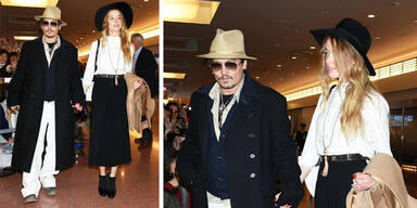 Johnny Depp und Amber Heard