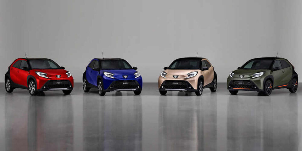 Toyota bringt den neuen Aygo X an den Start