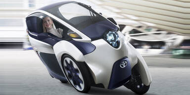 Toyota i-Road: Cityflitzer der Zukunft