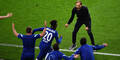 Chelsea-Coach Thomas Tuchel bejubelt den Champions -League-Triumph