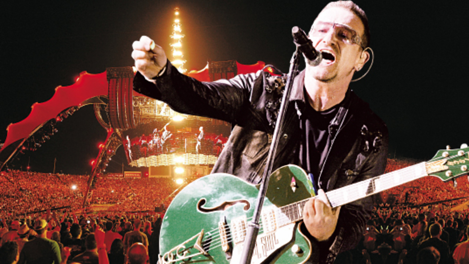 U2 Bono startet Comeback 360°Tour U2 Tickets Turin