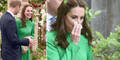 Herzogin Kate verschnupft bei Blumenmesse