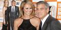 George Clooney & Stacy Keibler: Ihr erster Paarlauf