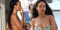 Rihanna auf Urlaub