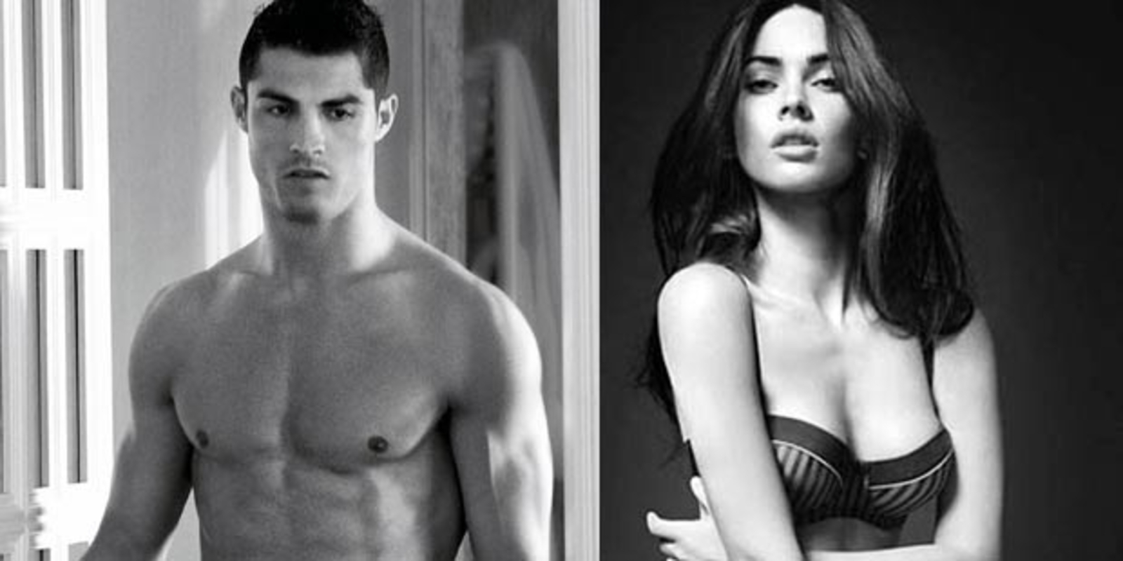 Christiano Ronaldo und Megan Fox verführen für 