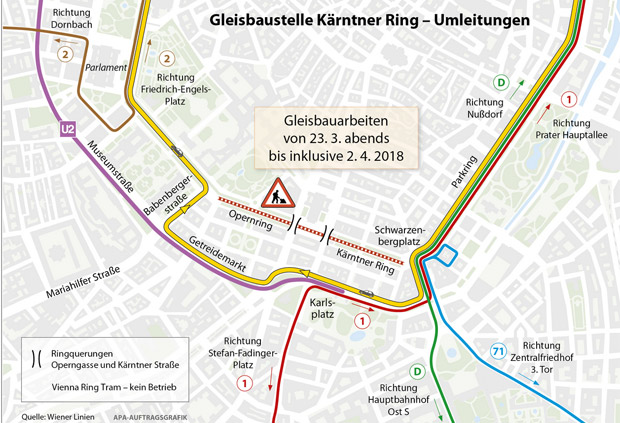 Ringsperre sorgt für Mega-Chaos in Wien