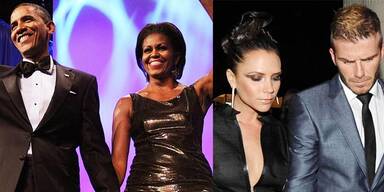 Barack & Michelle Obama, David & Victoria Beckham