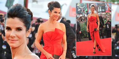 Sandra Bullock strahlt bei Festspiel-Eröffnung