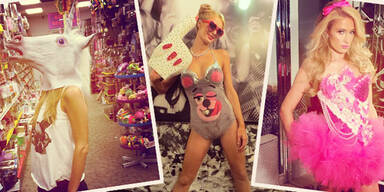 Paris Hilton zu Halloween