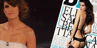 Elisabetta Canalis sexy im spanischen Magazin DT