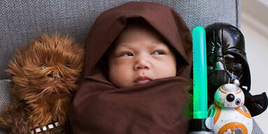 Zuckerberg verkleidet sein Baby als Jedi