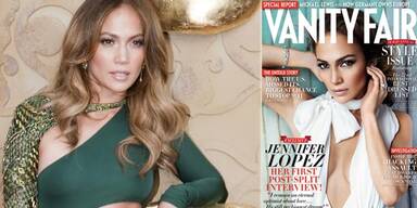 Jennifer Lopez: Sexy am Cover von Vanity Fair