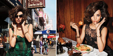 Miranda Kerr als Jackie O für Harper's Bazaar