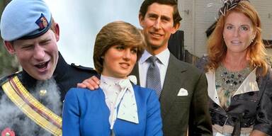 Die Liebesskandale der Windsors: Prinz Harry, Lady Diana & Prinz Charles, Sarah "Fergie" Ferguson