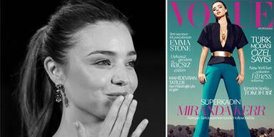 Mirandas Cover-Reinfall für Vogue Türkei