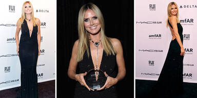 Heidi Klum wird mit einem Award ausgezeichnet