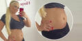 Daniela Katzenberg zeigt Bauch nach Geburt