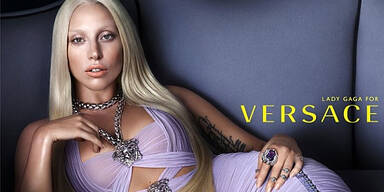 Lady Gaga als Donatella Versace-Double