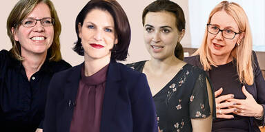 Gewessler, Edtstadler, Zadic, Schramböck
