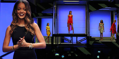 Rihanna bewährt sich bei London Fashion Week