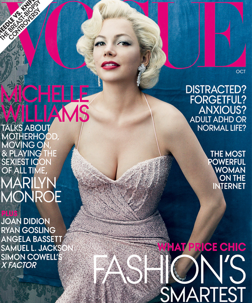 Michelle Williams als Marilyn Monroe-Double