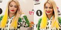 Rita Ora mit gelbem Ombre-Look