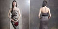 Vera Wang-Model auf Wespen-Taille gephotoshopt