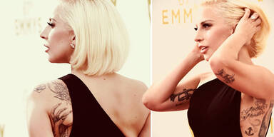 Emmys 2015: Lady Gaga zeigt ihre Tattoos