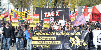 'Demo-Samstag' legt Wiener City lahm