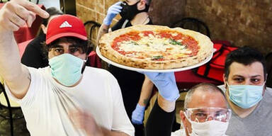 Erste Lockerungen: Italiener stürmen Pizzerien