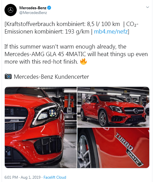 Mercedes Benz Shitstorm