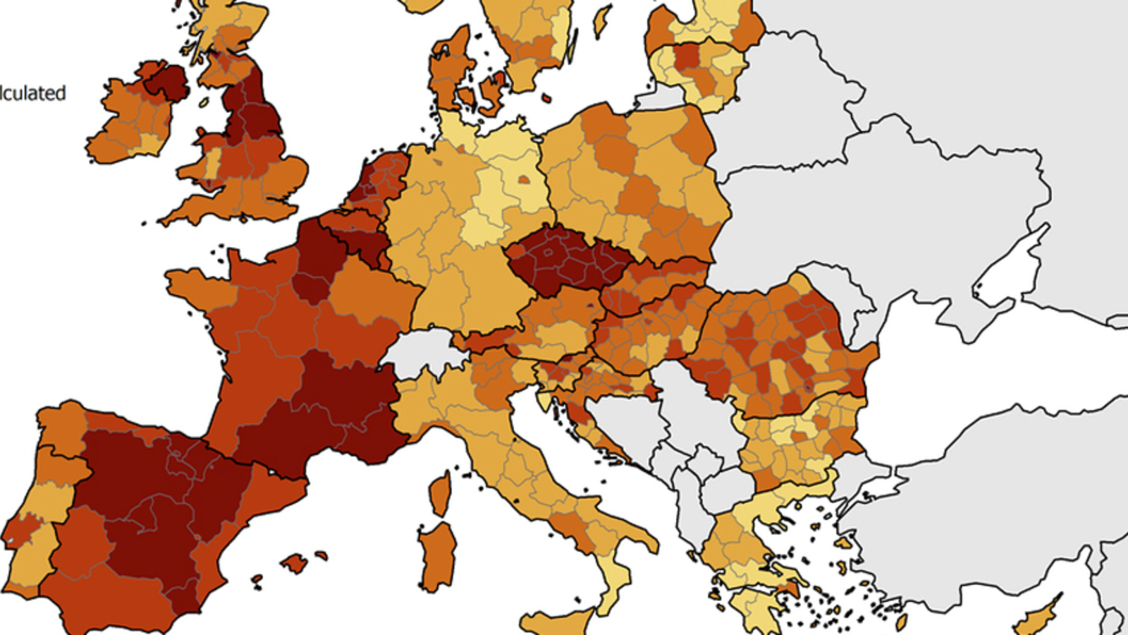 Das sind die aktuellen CoronavirusHotspots Europas