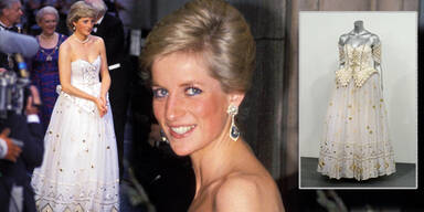 Märchen-Kleid von Prinzessin Diana versteigert