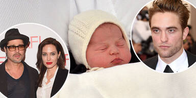 Prinzessin Charlotte, Robert Pattinson, Angelina Jolie, Brad Pitt