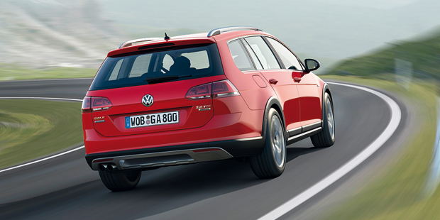Weltpremiere des VW Golf Alltrack