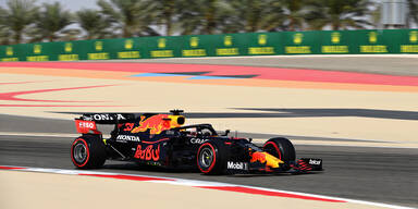 Max Verstappen im Formel-1-Training in Bahrain