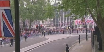 William und Kate Hochzeit: Straßen gesperrt