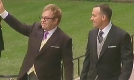 Kate und William Hochzeit: Elton John & David Furnish
