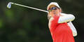 Golf-Proette Christine Wolf beim Abschlag