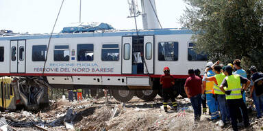 Zug-Crash in Italien: Offiziell 23 Todesopfer
