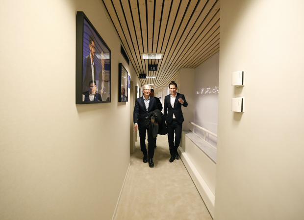 Erste Bilder: Hier trifft Kurz Apple-Boss Tim Cook