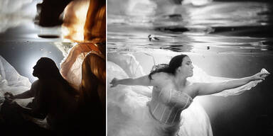 Unterwasser-Braut