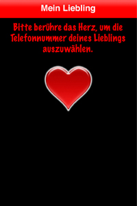 'Mein Liebling' fürs iPhone zum Valentinstag
