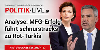 Analyse: MFG-Erfolg führt schnurstracks zu Rot-Türkis