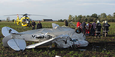 Heike F. überlebte Flugzeug-Crash