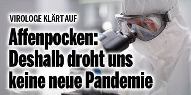 Affenpocken: Deshalb droht uns keine neue Pandemie
