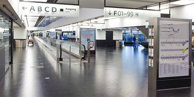 Flughafen-Terminal: Fußboden platzt auf 