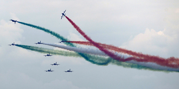 1. Tag der Airpower-Flugshow der Superlative