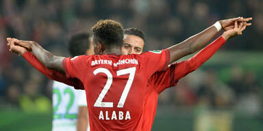 3:1 - Bayern lassen Wolfsburg keine Chance